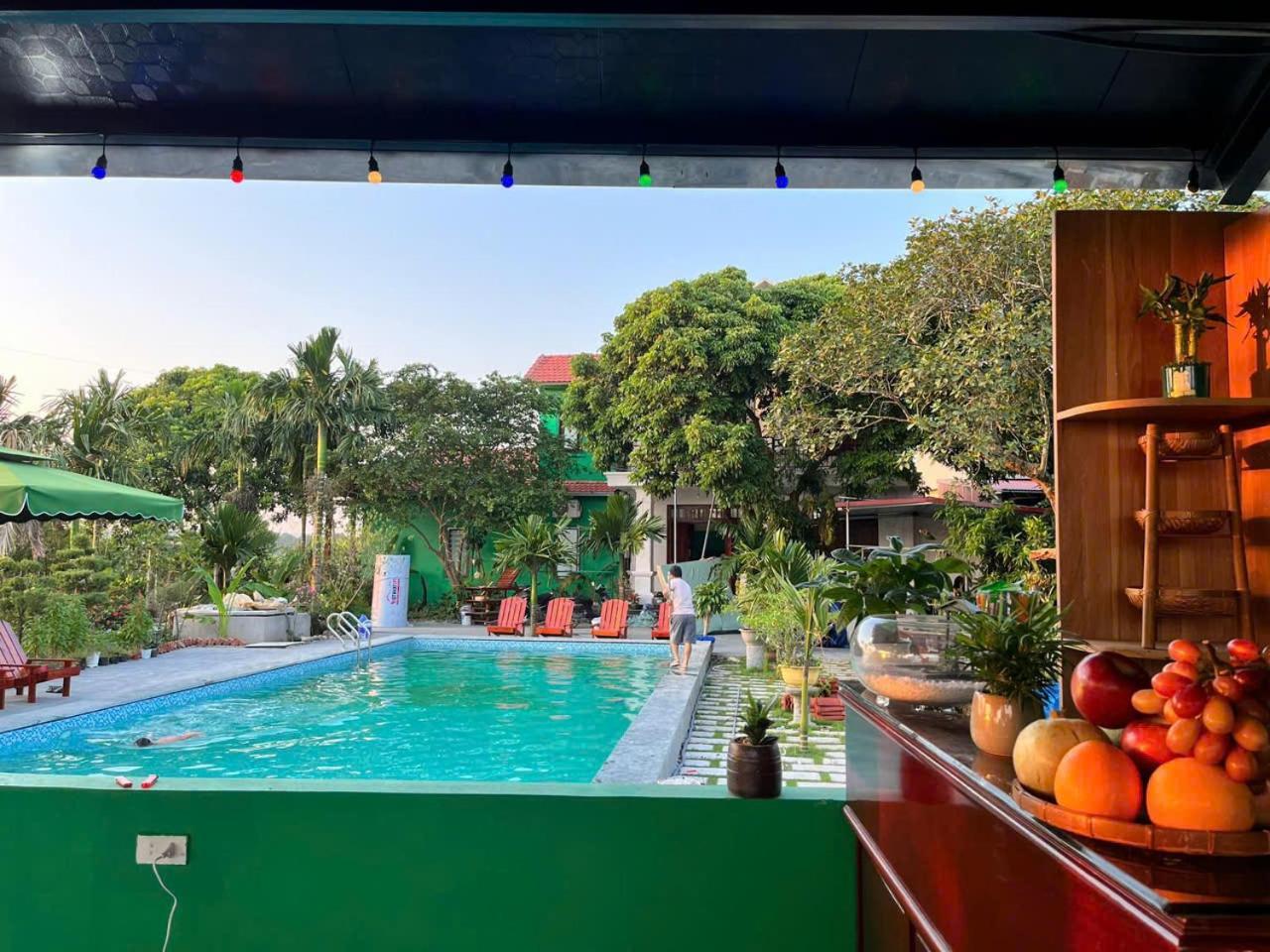 The Green House Homestay Ninh Bình Exteriör bild