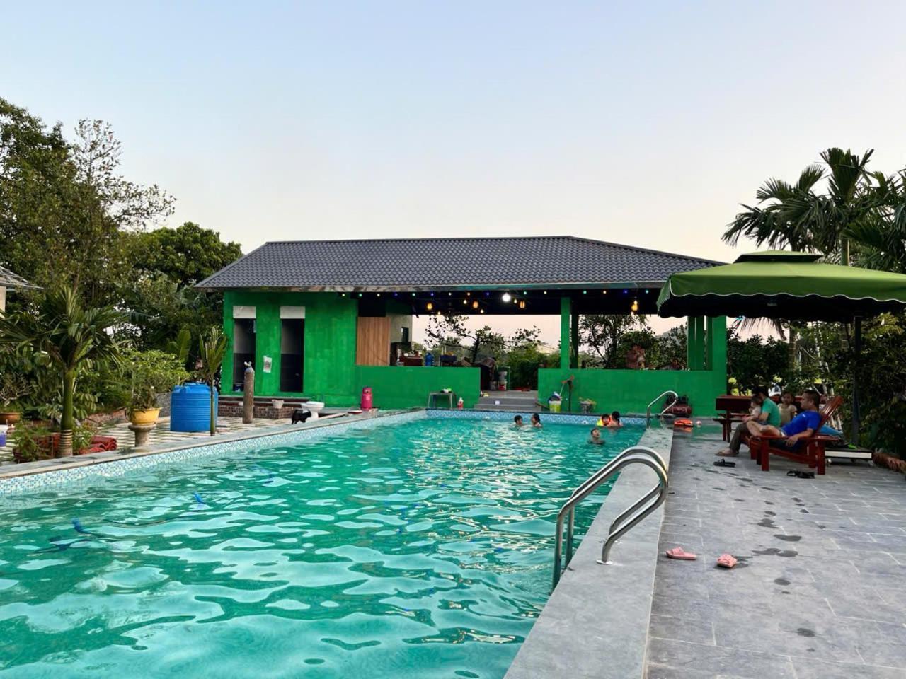 The Green House Homestay Ninh Bình Exteriör bild
