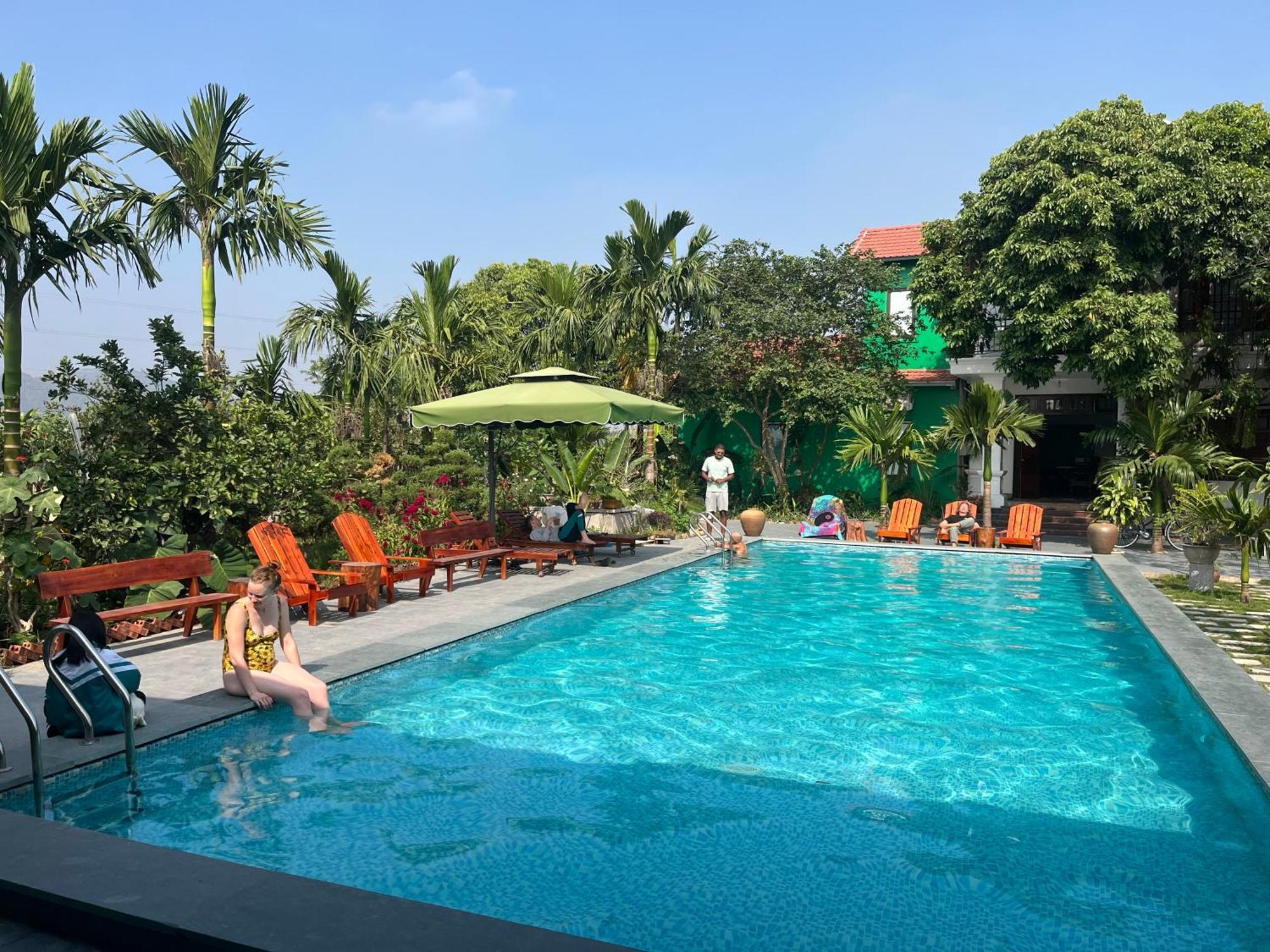 The Green House Homestay Ninh Bình Exteriör bild
